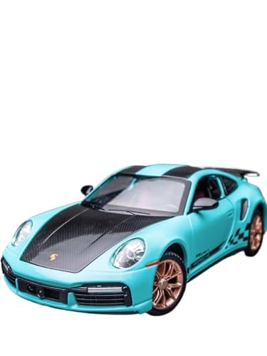 YCNXEB Miniatur Modelle 1 24 Für Porsche 911S Sportwagen-Legierungssimulationsautomodell Aus Druckgussmetall Spielzeugauto-Sammlungsornamente Originalgetreue Nachbildung von YCNXEB