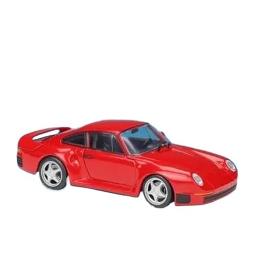 YCNXEB Miniatur Modelle 1 24 Für Porsche 959 Legierung Sportwagen Modell Diecast Metall Spielzeug Fahrzeuge Auto Modell Hohe Simulation Sammlung Spielzeug Originalgetreue Nachbildung(Rot) von YCNXEB