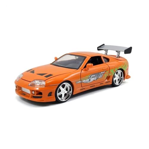 YCNXEB Miniatur Modelle 1 24 Für Toyota Supra 1995 Hochsimulation Druckguss-Metalllegierung Modellauto Kinderspielzeug Geschenksammlung Originalgetreue Nachbildung von YCNXEB