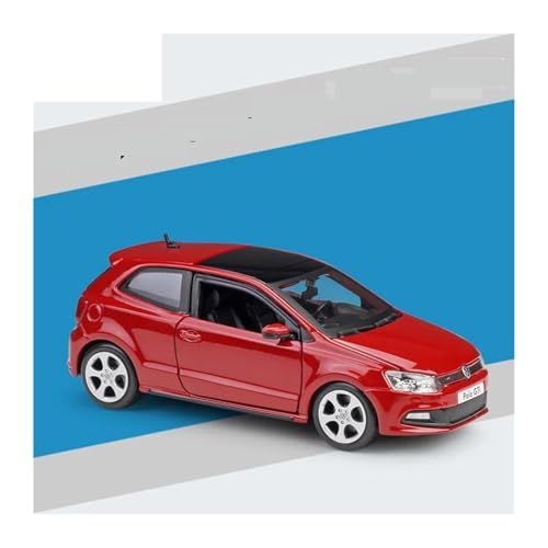 YCNXEB Miniatur Modelle 1 24 Für Volkswagen Polo GTI Mark 5 Maßstab Legierung Diecast Auto Modell Spielzeug Sammlung Geschenk Originalgetreue Nachbildung von YCNXEB