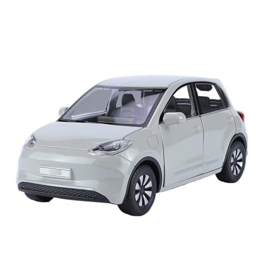 YCNXEB Miniatur Modelle 1 24 Für Wuling Bingo SUV Legierung Miniatur Auto Druckguss Metall Maßstab Auto Modell Sound & Licht Sammlung Spielzeug Fahrzeuge Originalgetreue Nachbildung(Gray) von YCNXEB