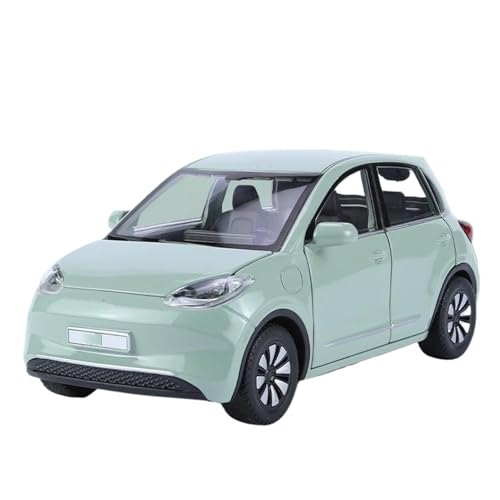 YCNXEB Miniatur Modelle 1 24 Für Wuling Bingo SUV Legierung Miniatur Auto Druckguss Metall Maßstab Auto Modell Sound & Licht Sammlung Spielzeug Fahrzeuge Originalgetreue Nachbildung(Grün) von YCNXEB