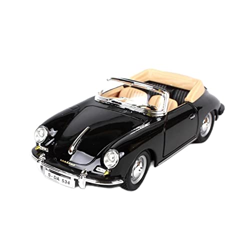 YCNXEB Miniatur Modelle 1 24 for Porsche 1961 356B Hardtop Simulation Legierung Automodell Handwerk Sammlung Spielzeug Werkzeuge Geschenk Nachbildung(C) von YCNXEB