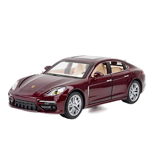 YCNXEB Miniatur Modelle 1 24 for Porsche Palamela Alloy Car Model Diecast Spielzeugfahrzeuge Mit Sound Light Zurückziehen for Kindergeschenke Nachbildung(Rot) von YCNXEB