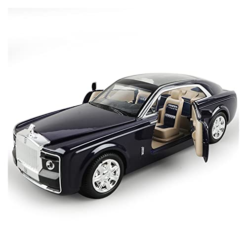YCNXEB Miniatur Modelle 1 24 for Rolls-Royce Sweptail Alloy Luxusautomodell Diecast Fahrzeuge Sammlung Kinder Geschenke Spielzeug Originalgetreue Nachbildung(Blau) von YCNXEB
