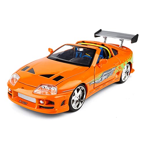 YCNXEB Miniatur Modelle 1 24 for Toyota Supra 1995 Spielzeuglegierung Automodell Diecast Spielzeugfahrzeuge for Kinder Geschenke Spielzeug Nachbildung von YCNXEB