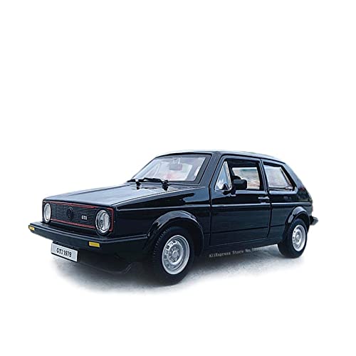 YCNXEB Miniatur Modelle 1 24 for Volkswagen Golf GTI MK1 1979 Simulation Legierung Automodell Handwerk Dekoration Sammlung Originalgetreue Nachbildung(A) von YCNXEB