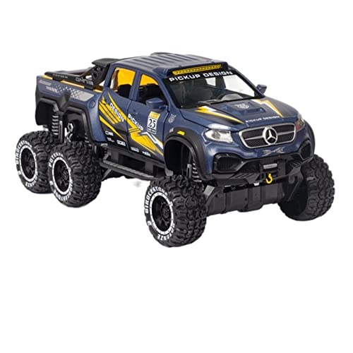 YCNXEB Miniatur Modelle 1 28 Für Mercedes-Benz Offroad-Aluminium-Druckguss-Modellsammlung Mit Stoßdämpfer-Spielzeugauto Originalgetreue Nachbildung(A) von YCNXEB