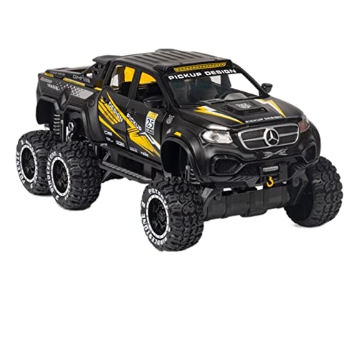 YCNXEB Miniatur Modelle 1 28 Für Mercedes-Benz Offroad-Aluminium-Druckguss-Modellsammlung Mit Stoßdämpfer-Spielzeugauto Originalgetreue Nachbildung(C) von YCNXEB
