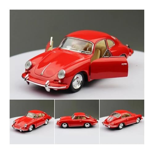 YCNXEB Miniatur Modelle 1 32 356B Carrera Coupe Legierung Auto Diecast Metall Klassische Fahrzeuge Modell Simulation Sammlung Spielzeug Originalgetreue Nachbildung(Rot) von YCNXEB