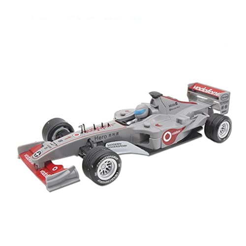 YCNXEB Miniatur Modelle 1 32 F1 Formula Racing Alloy Sound Und Licht Pull Back Racing Modell Kinderspielzeugauto Nachbildung(Titanium) von YCNXEB