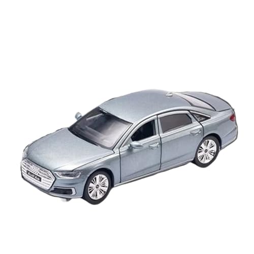 YCNXEB Miniatur Modelle 1 32 Für Audi A8 Luxus-Legierungslimousine Modellkollektion Fortschrittliches Hochsimuliertes Spielzeugautomodell Aus Druckgussmetall Originalgetreue Nachbildung(Blau) von YCNXEB
