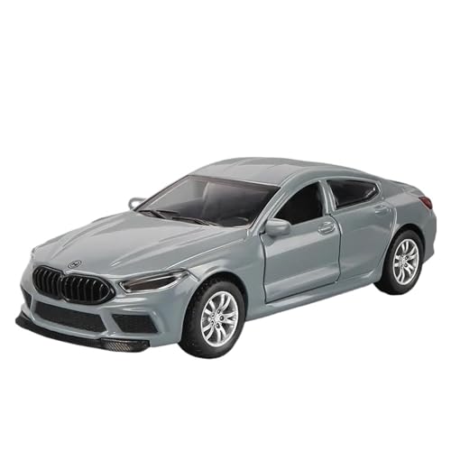 YCNXEB Miniatur Modelle 1 32 Für BMW M8 MH8 Coupe Legierung Automodell Druckguss Metall Spielzeug Fahrzeuge Automodell Enthusiasten Spielzeug Originalgetreue Nachbildung(Gray) von YCNXEB