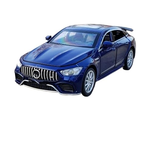 YCNXEB Miniatur Modelle 1 32 Für Benz GT63S Coupe Legierung Sportwagen Modell Druckguss Fahrzeuge Metall Auto Modell Simulation Sound Licht Spielzeug Originalgetreue Nachbildung(Blau) von YCNXEB