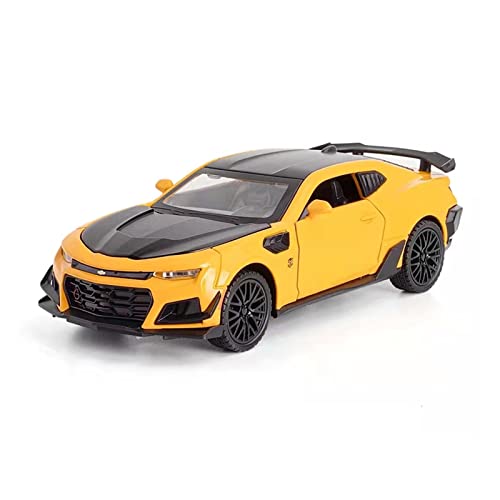 YCNXEB Miniatur Modelle 1 32 Für Chevrolet Camaro Simulation Druckguss-Modellauto Desktop Kreative Einfache Dekoration Nachbildung(C) von YCNXEB