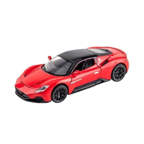 YCNXEB Miniatur Modelle 1 32 Für Chevrolet Corvette Supercar Modell Spielzeug Auto Diecast Simulation Metall Legierung Fahrzeuge Originalgetreue Nachbildung(Rot) von YCNXEB