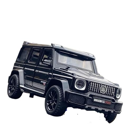 YCNXEB Miniatur Modelle 1 32 Für G700 G65 SUV Legierung Auto Diecast Simulation Metall Spielzeug Geländewagen Auto Modell Sound Licht Sammlung Originalgetreue Nachbildung(Schwarz) von YCNXEB