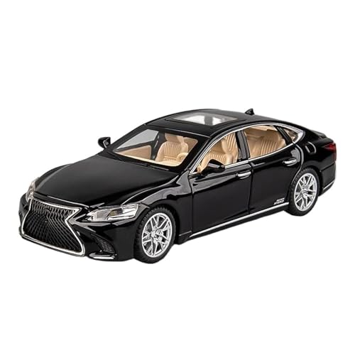 YCNXEB Miniatur Modelle 1 32 Für Lexus LS500H Legierung Luxusautomodell Druckguss-Spielzeugauto Metallautomodell Hohe Simulation Kleines Modell Ornamente Originalgetreue Nachbildung(Schwarz) von YCNXEB