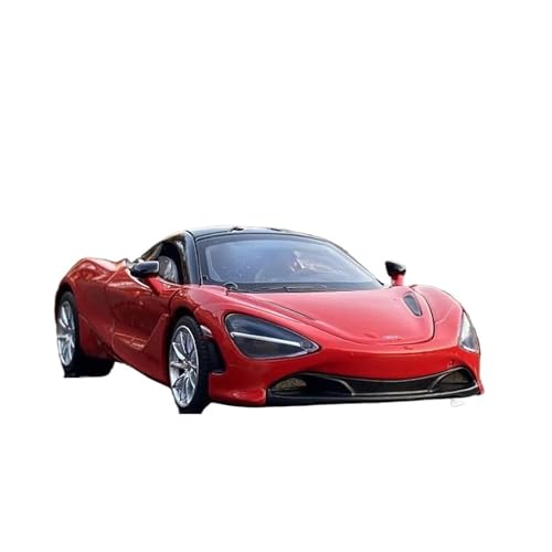 YCNXEB Miniatur Modelle 1 32 Für McLaren 720S Dekoration Legierung Modell Metall Fahrzeug Sound Licht Zurückziehen Spielzeug Auto Sammlungen Originalgetreue Nachbildung(Rot) von YCNXEB