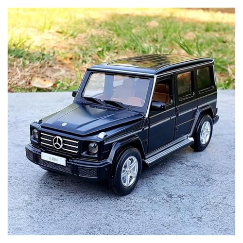 YCNXEB Miniatur Modelle 1 32 Für Mercedes-Benz G350 G350D Legierung Automodell Mit Pull Back Sound Und Licht Druckguss Spielzeug Originalgetreue Nachbildung(Schwarz) von YCNXEB