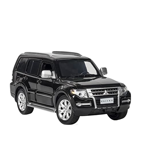 YCNXEB Miniatur Modelle 1 32 Für Mitsubishi Pajero V97 Offroad-Legierung Druckguss-Modellsammlung Herrschsüchtiges Spielzeugauto Originalgetreue Nachbildung(A) von YCNXEB