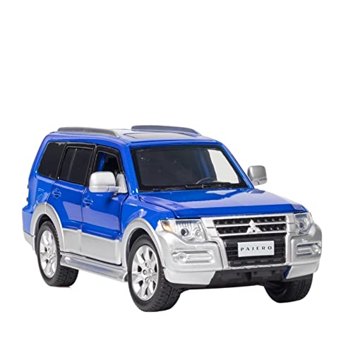YCNXEB Miniatur Modelle 1 32 Für Mitsubishi Pajero V97 Offroad-Legierung Druckguss-Modellsammlung Herrschsüchtiges Spielzeugauto Originalgetreue Nachbildung(B) von YCNXEB