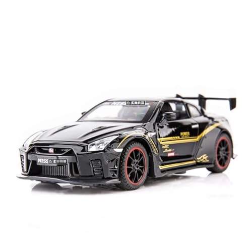YCNXEB Miniatur Modelle 1 32 Für Nissan Skyline Ares GTR R34 Legierung Klassisches Sportwagenmodell Druckguss-Metallauto-Spielzeugmodell Hohe Simulationsdetails Originalgetreue Nachbildung(D) von YCNXEB
