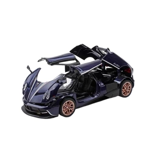 YCNXEB Miniatur Modelle 1 32 Für Pagani Huayra BC Legierung Supercar Modell Auto Diecast Metall Fahrzeuge Simulierte Sammlerstücke Auto Enthusiasten Originalgetreue Nachbildung(Blau) von YCNXEB