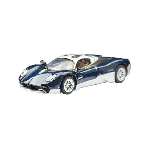YCNXEB Miniatur Modelle 1 32 Für Pagani Utopia Legierung Sportwagen Modell Diecast Metall Rennwagen Modell Sammlung Simulation Sound Licht Spielzeug Originalgetreue Nachbildung(Gray) von YCNXEB