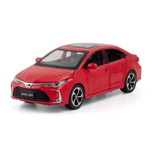 YCNXEB Miniatur Modelle 1 32 Für Tesla Model Y Energie Legierung Auto Modell Diecast Metall Auto Modell Home Dekoration Sound Und Licht Sammlungen Originalgetreue Nachbildung(Rot) von YCNXEB