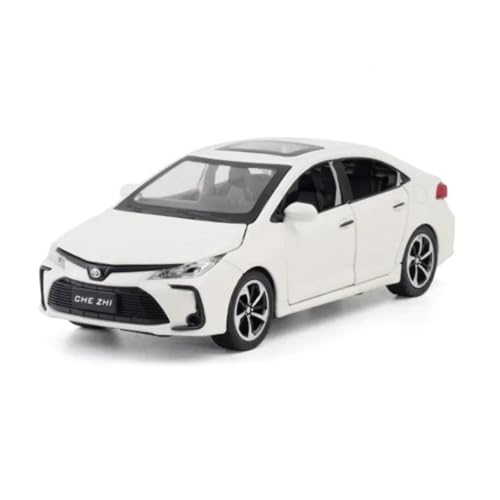 YCNXEB Miniatur Modelle 1 32 Für Tesla Model Y Energie Legierung Auto Modell Diecast Metall Auto Modell Home Dekoration Sound Und Licht Sammlungen Originalgetreue Nachbildung(White) von YCNXEB