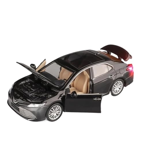YCNXEB Miniatur Modelle 1 32 Für Toyota Camry Legierung Metall Druckguss Auto Modell Desktop Ornamente Auto Modell Simulation Spielzeug Auto Sammlung Originalgetreue Nachbildung(Schwarz) von YCNXEB