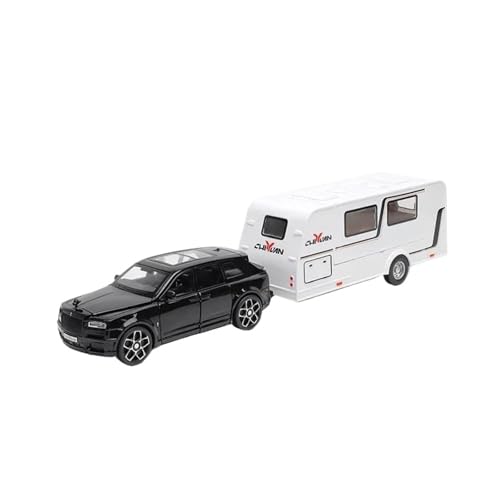 YCNXEB Miniatur Modelle 1 32 Für Toyota Land Cruiser Legierung Modell Auto Spielzeug Druckguss Metall Casting Auto Sammlerstücke Spielzeug Fahrzeug Originalgetreue Nachbildung(Cullinan Black) von YCNXEB