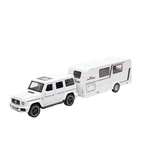 YCNXEB Miniatur Modelle 1 32 Für Toyota Land Cruiser Legierung Modell Auto Spielzeug Druckguss Metall Casting Auto Sammlerstücke Spielzeug Fahrzeug Originalgetreue Nachbildung(G63 White) von YCNXEB