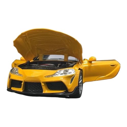 YCNXEB Miniatur Modelle 1 32 für Toyota Supra GR Supercar Spielzeug Legierung Auto Druckguss Spielzeug Fahrzeuge Auto Modell Miniatur Maßstab Modell Spielzeug Originalgetreue Nachbildung(Rot) von YCNXEB