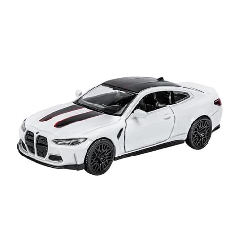 YCNXEB Miniatur Modelle 1 36 Für BMW M4 CSL M3 Legierung Sportwagen Druckguss Metall Racing Supercar Modell Simulation Sammlung Spielzeug Originalgetreue Nachbildung(White) von YCNXEB