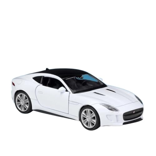 YCNXEB Miniatur Modelle 1 36 Für Jaguar F-Pace F-Type Legierung Auto Diecast Metall Fahrzeuge Auto Simulation Sammlung Dekoration Originalgetreue Nachbildung(White) von YCNXEB