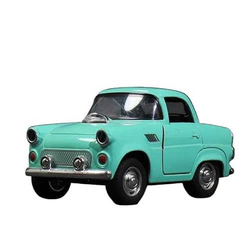 YCNXEB Miniatur Modelle 1 36 Für Mini Beetles Alloy Cute Car Model Diecast Metal Toy Vehicles Car Simulation Sound and Light Collection Originalgetreue Nachbildung(Dark Green) von YCNXEB