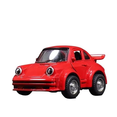 YCNXEB Miniatur Modelle 1 36 Für Mini Beetles Alloy Cute Car Model Diecast Metal Toy Vehicles Car Simulation Sound and Light Collection Originalgetreue Nachbildung(Rot) von YCNXEB