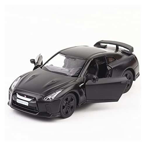 YCNXEB Miniatur Modelle 1 36 Für Nissan GTR Automodell Metalldruckguss Simulation Sportwagen Matt Metallic Schwarz Originalgetreue Nachbildung YCNXEB Miniatur Modelle 1 36 Für Nissan GTR Automodell Metalldruckguss Simulation Sportwagen Matt Metallic Schwarz Originalgetreue Nachbildung von YCNXEB