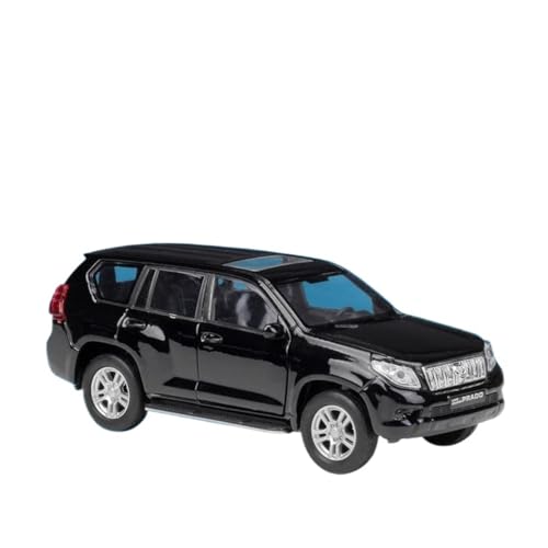 YCNXEB Miniatur Modelle 1 36 Toyota Land Cruiser Prado Legierung Modell Druckguss Metall Spielzeug Zurückziehen Auto Modell SimulatioCollection Originalgetreue Nachbildung von YCNXEB