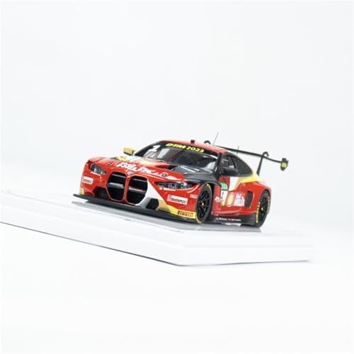 YCNXEB Miniatur Modelle 1 43 Für BMW M4GT3#1 Schubert Motorsport 2023 DTM Harz Rennwagen Modell Spielzeug Kit Kinder Auto Geschenk Originalgetreue Nachbildung von YCNXEB