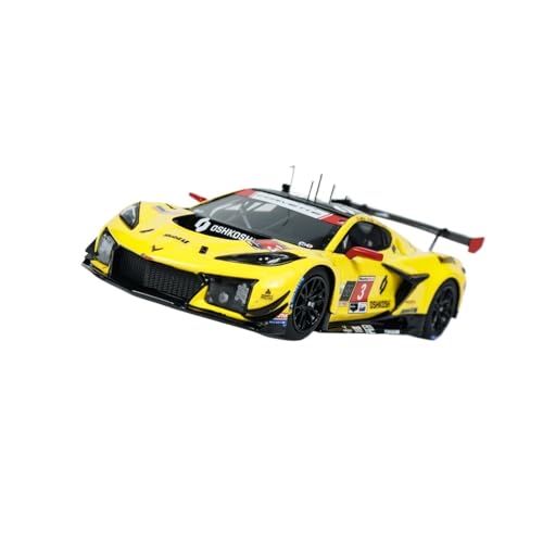 YCNXEB Miniatur Modelle 1 43 Für Chevrolet Corvette Z06 GT3.R #3 Harz Rennwagen Modell Spielzeug Kit Kinder Auto Geschenk Sammlung Originalgetreue Nachbildung von YCNXEB