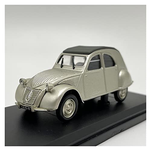 YCNXEB Miniatur Modelle 1 43 Für Citroen 2 CV 1950 Legierungssimulation Diecast Oldtimer-Modell Erwachsene Sammlung Geschenke Nachbildung von YCNXEB
