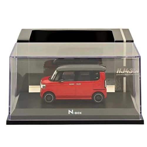 YCNXEB Miniatur Modelle 1 43 Für N-Box Custom Premium Kristall Rot Metallic HJ431006RM Diecast Modell Auto Auto Spielzeug Geschenk Originalgetreue Nachbildung YCNXEB Miniatur Modelle 1 43 Für N-Box Custom Premium Kristall Rot Metallic HJ431006RM Diecast Modell Auto Auto Spielzeug Geschenk Originalgetreue Nachbildung von YCNXEB