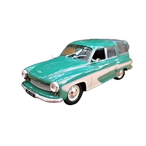 YCNXEB Miniatur Modelle 1 43 Für Wartburg 311 Camping Oldtimer-Legierung Statische Modellfahrzeuge Erwachsene Sammlung Display Originalgetreue Nachbildung von YCNXEB