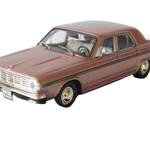 YCNXEB Miniatur Modelle 1 43 Legierung Auto Modell Für Dart 1966 19# Braun Auto Metall Spielzeug Auto Sammlung Geschenk Sammlung Originalgetreue Nachbildung von YCNXEB