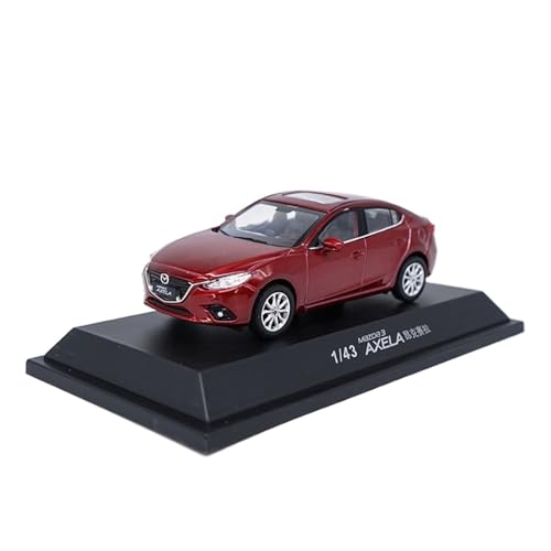 YCNXEB Miniatur Modelle 1 43 for Mazda 3 Angkesaila Limousine Version Simulation Legierung Erwachsene Sammlung Spielzeug Geschenk Gedenkhandwerk Nachbildung von YCNXEB