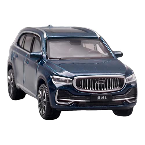 YCNXEB Miniatur Modelle 1 64 Für Geely Star Moon L Voll Geschlossene Legierung Simulation Auto Modell Spielzeug Statische Ornament Originalgetreue Nachbildung(A) von YCNXEB