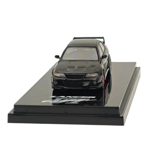 YCNXEB Miniatur Modelle 1 64 Für Lancer GSR Evolution VI (CP9A) 1999 Pyrenäen Schwarz (P) Diecast Modell Auto Sammlung Originalgetreue Nachbildung von YCNXEB